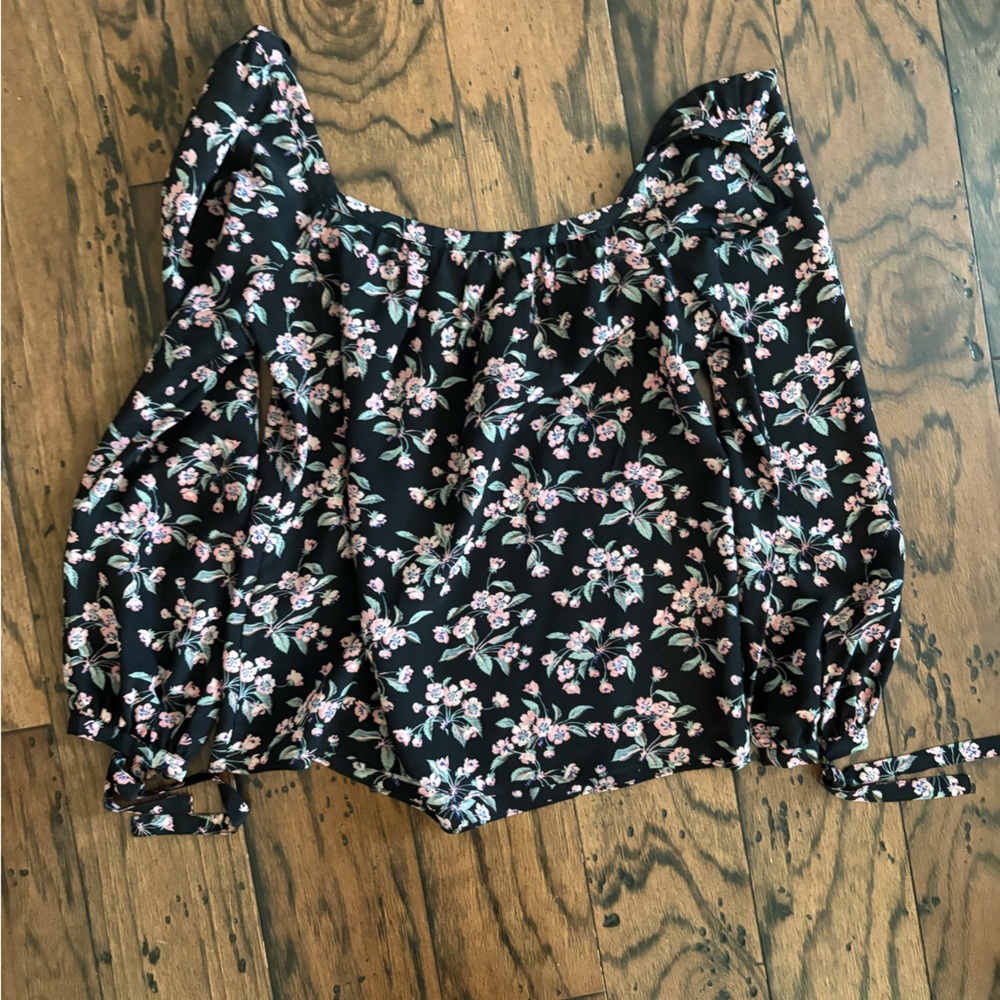 Rebecca Taylor silk top xs